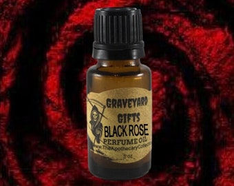 BLACK ROSE PERFUME Gothic Essential Oil Blend