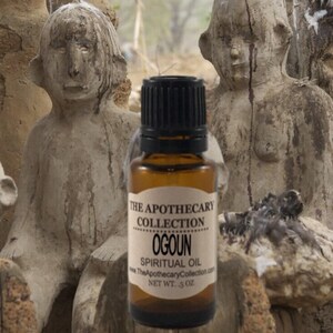 OGOUN Conjure Oil for Magical Spellwork, Rootwork, Hoodoo, Wicca, Voodoo, Vodun