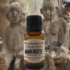 MAMAN BRIGITTE Conjure Oil for Magical Spellwork, Rootwork, Hoodoo, Wicca, Voodoo, Vodun