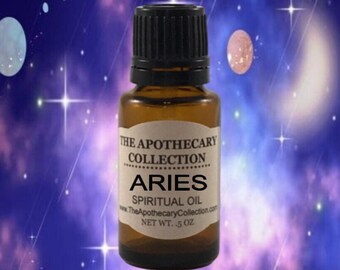 ARIES (March 21-April 19) Conjure Oil for Magical Spellwork, Rootwork, Hoodoo, Voodoo, Santeria, Wicca, and Palo