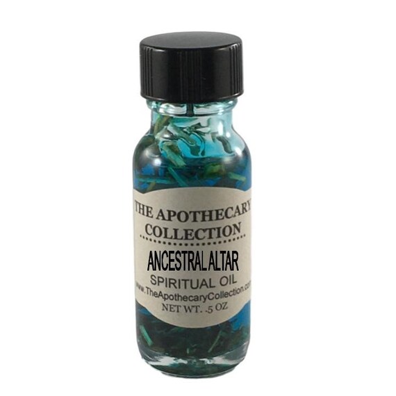 ANCESTRAL ALTAR Ritual Conjure Oil for Magical Spellwork, Rootwork, Hoodoo, Voodoo, Santeria, Wicca, and Palo