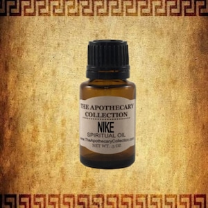 NIKE GREEK GODDESS of Victory Conjure Oil for Magical Spellwork, Rootwork, Hoodoo, Wicca, Voodoo, Vodun