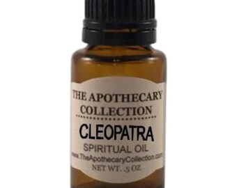 CLEOPATRA Spiritual Oil (aceite) for Magical Spellwork, Rootwork, Hoodoo, Voodoo, Santeria, Wicca, and Pagan Magick