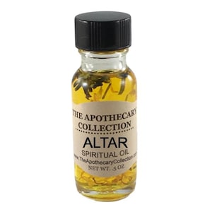 ALTAR Conjure Oil (aceite) for Magical Spellwork, Rootwork, Hoodoo, Voodoo, Santeria, Wicca, and Palo