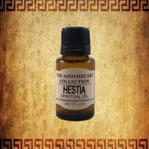 HESTIA GREEK GODDESS Conjure Oil for Magical Spellwork, Rootwork, Hoodoo, Wicca, Voodoo, Vodun