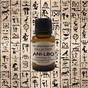 ANI-LBO EGYPTIAN GODDESSof Birth, Death, Happiness and Love Conjure Oil for Magical Spellwork, Rootwork, Hoodoo, Wicca, Voodoo, Vodun