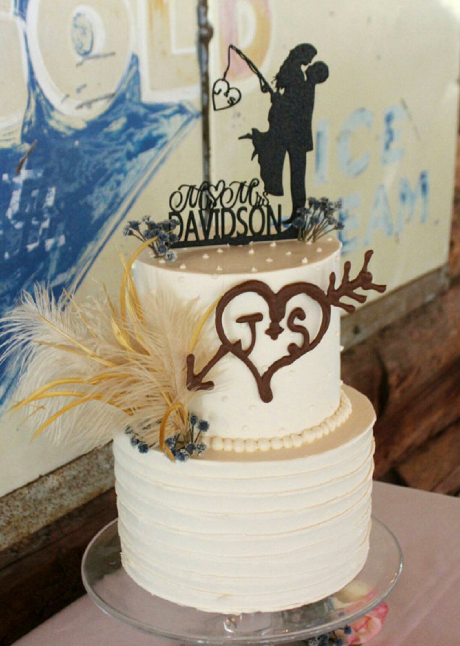 Personalized Wedding Cake Topper Wedding Bride and Groom - Etsy