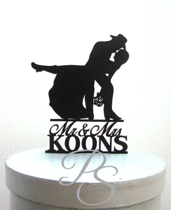 Personalized Wedding Cake Topper Country Western Wedding 3 Etsy
