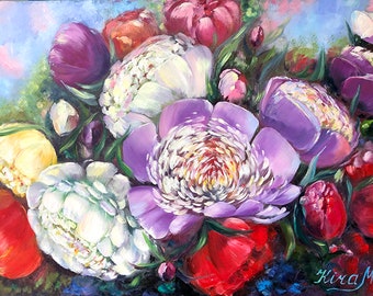 Peonies.