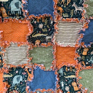 Zoo Friends Snuggle Quilt