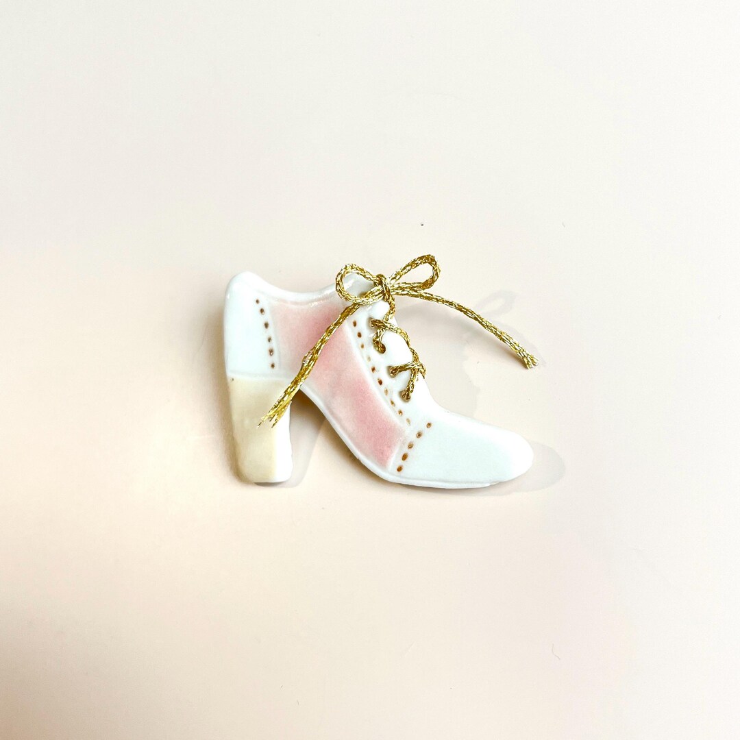 Collection De Chaussures En Porcelaine – Miniatures Décoratives, Occasion