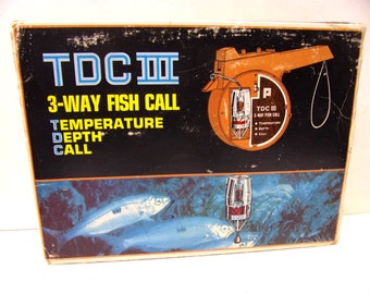 1973 NOS TDC III 3 Way Fish Call