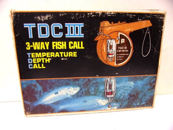 1973 NOS TDC III 3 Way Fish Call