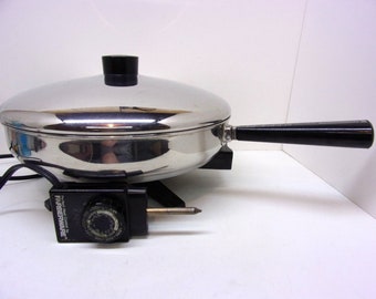 Farberware Electric Fry Pan Skillet 310-A 310-B 312 310B 312 Side Farberware Electric Fry Pan Skillet 310-A 310-B 312 310B 312 Side