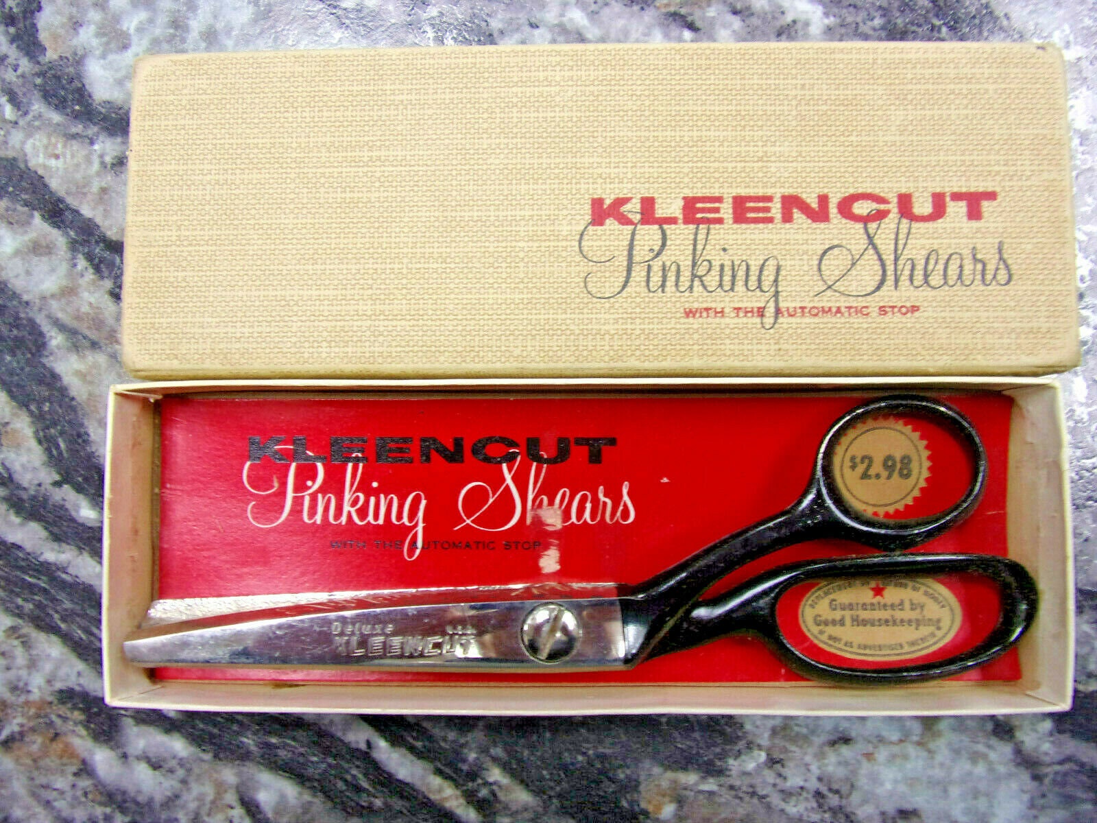 Kleencut Pinking Shears 108 7 1/2 Long Etsy