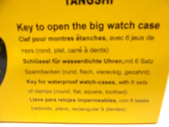 NOS Big Watch Case Tangshi Opener - image 2