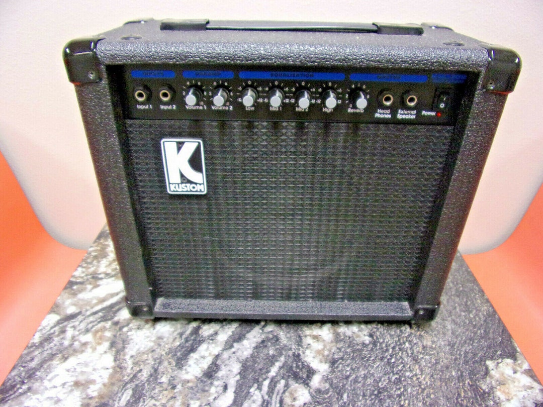 Vintage Kustom Amplifier KMA 20 R Mixer Amplifier Etsy