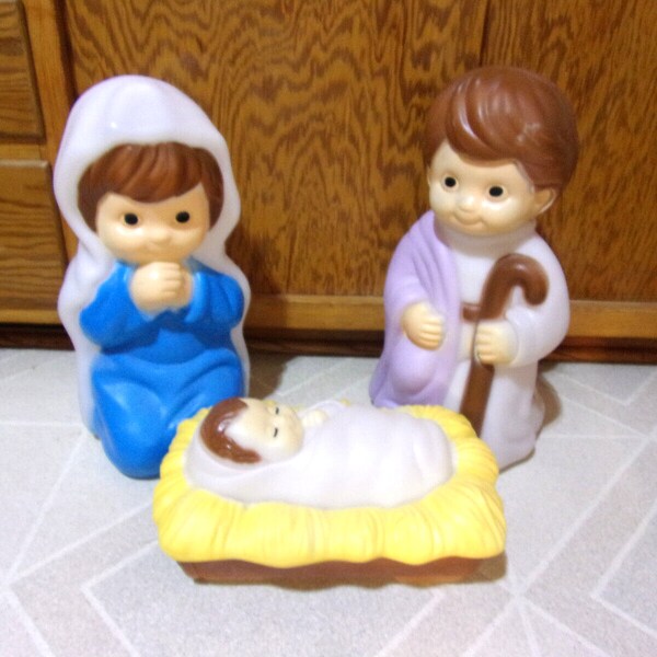 Nativity Blow Molds Etsy