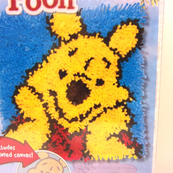 Pooh Latch Hook Etsy