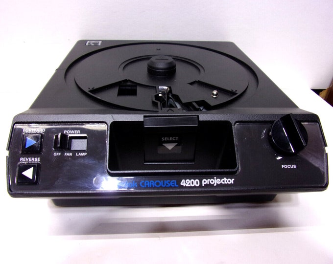 Kodak 4200 Carousel 35 MM Slide Projector Etsy