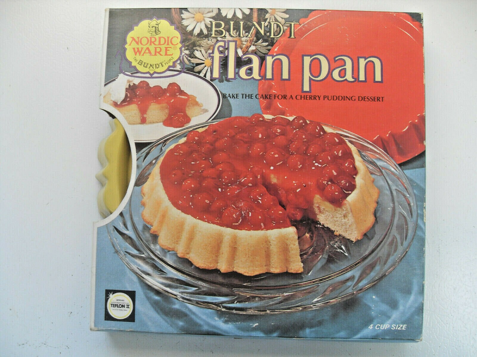 NOS Nordic Ware Bundt Yellow Flan Pan Etsy