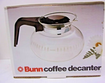 Bunn Coffee Maker Replacement 10 Cup Glass Carafe Decanter Pot EUC Germany 