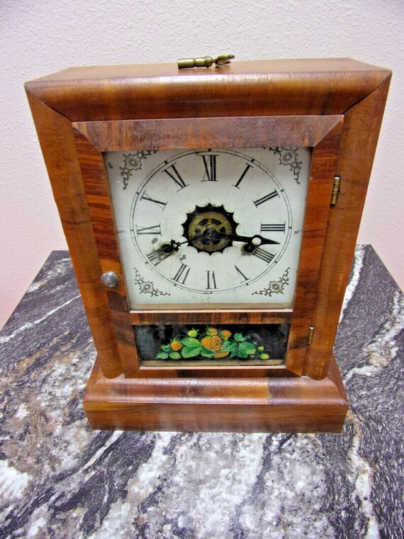 1800s Gilbert Mantel Clocks Runs but Needs Restored Etsy