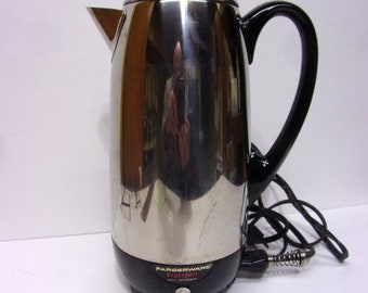 Farberware FCP240 4 Cups Electric Percolator - Silver