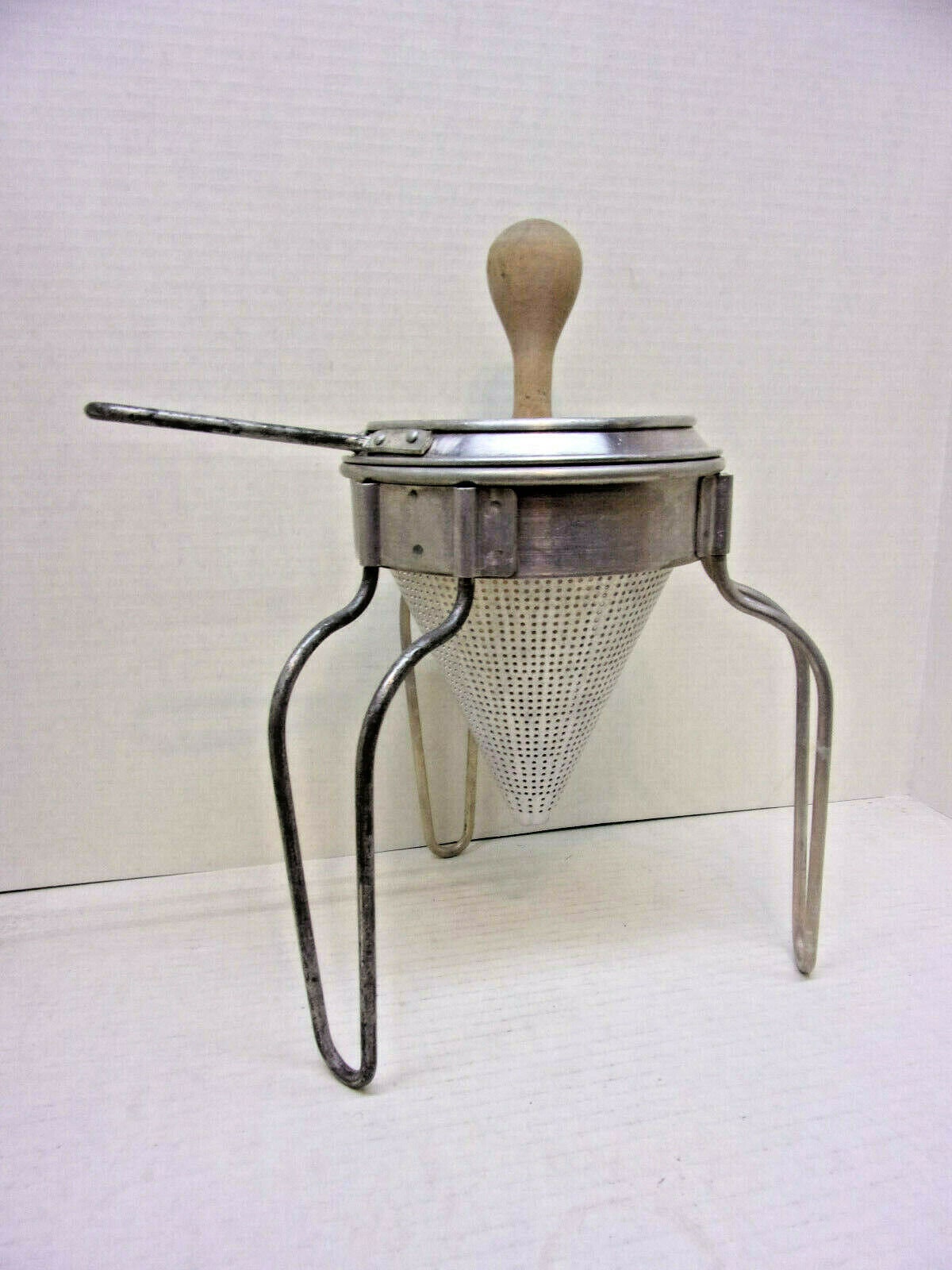 Vintage Wear Ever Aluminum Cone Colander with Stand & Pestle Etsy