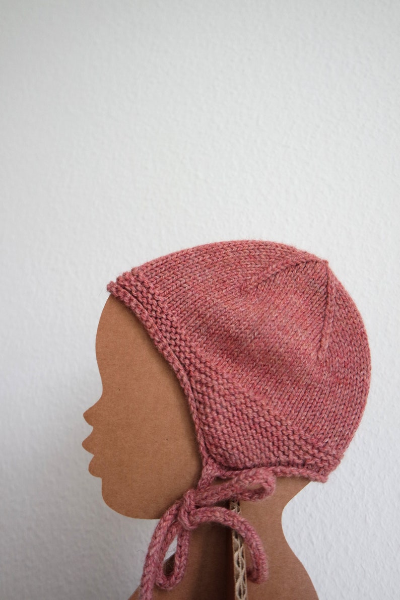 Baby boy with strings kids alpaca beanie newborn wool Etsy