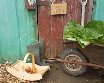 Vegetable basket for your allotment, gardener gifts, garden trug