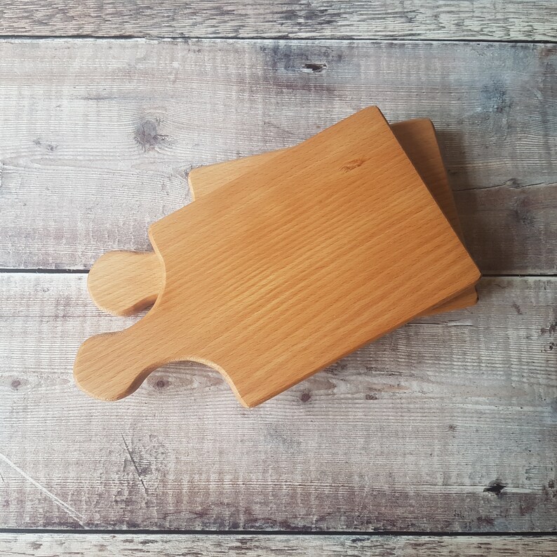 serving board individual mini cheese board Small paddle style mini cutting board chef gifts beech wood chopping board