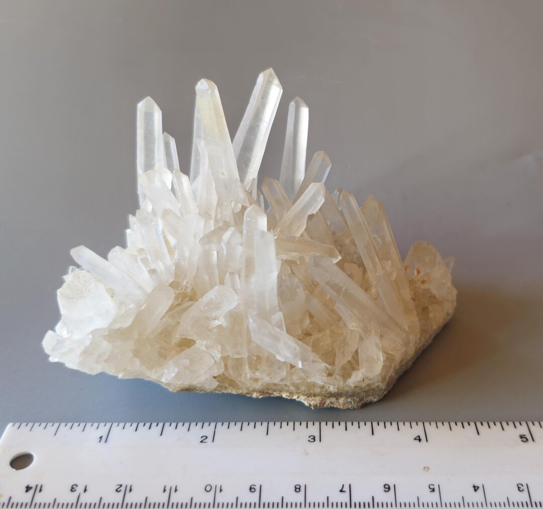 Quartz Crystal Plate From Spruce Ridge, Washington State-6 - Etsy