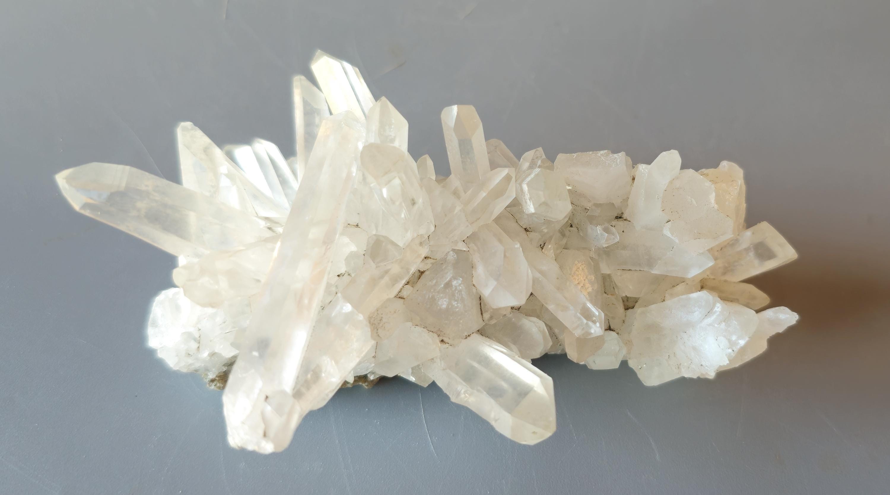 Quartz Crystal Clusters From Spruce Ridge, Washington State Receive ...