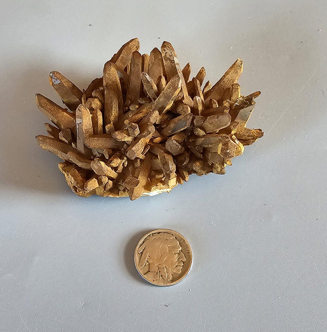 Quartz Crystal Plate From Spruce Ridge, Washington State Uncleaned - Etsy