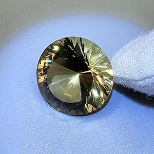 Champagne Quartz Faceted Natural Gemstone
