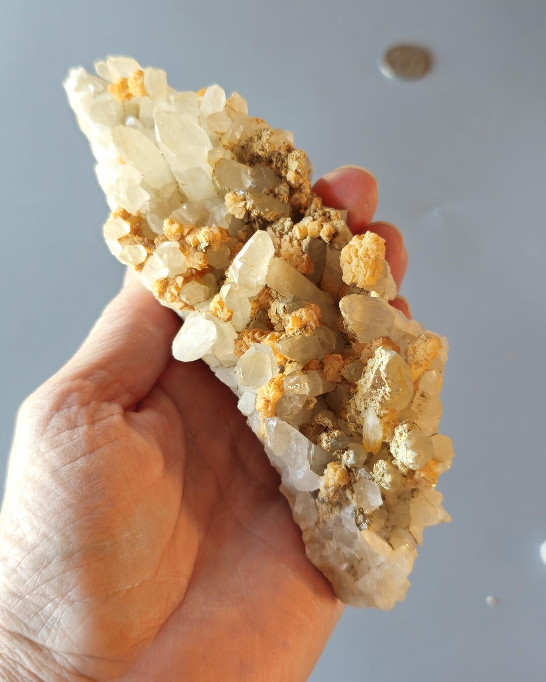 Quartz and Ankerite Specimen, Spruce Mine, WA State-2 - Etsy