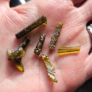 Zincite Crystal Lot of 6
