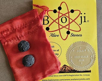 Authentic Boji® Stones Select From Two Sizes 1/2 Inch OR 3/4 to 1