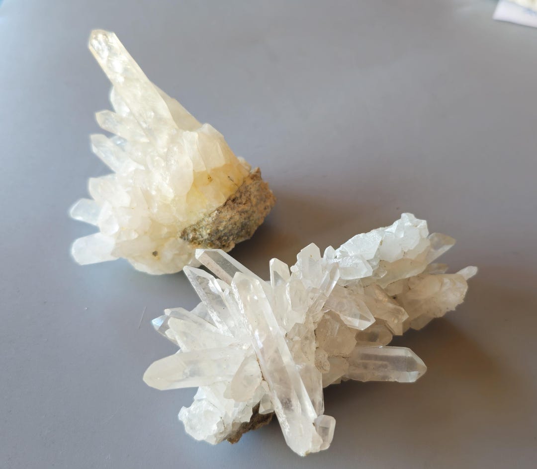 Quartz Crystal Clusters From Spruce Ridge, Washington State Receive ...