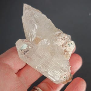 Apophyllite  and Peach Stilbite Cluster-2