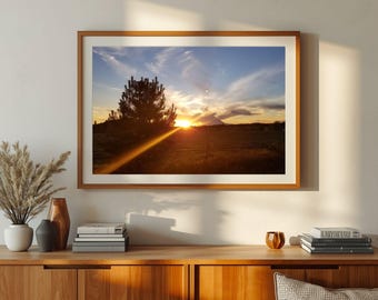 Mt Adams Sunset Landscape Photography Wall Art Digital Print