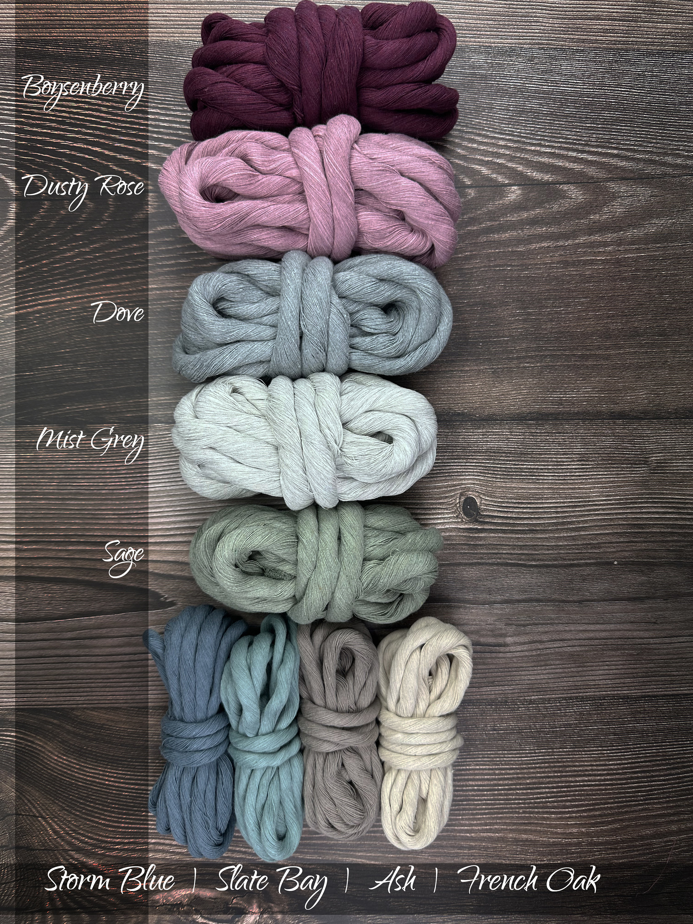 Cotton String. Soft Bulky Cotton String . Weaving Supplies . Multiple ...