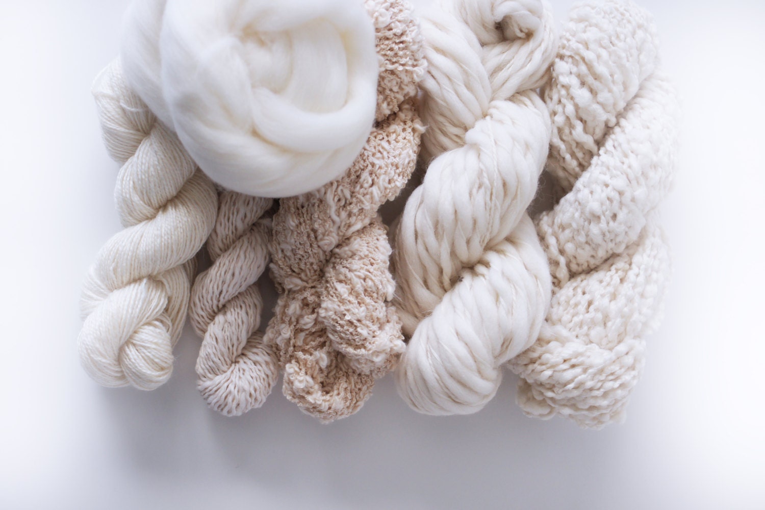 Patti US Organic Combed Cotton Fingering Weight Undyed Yarn