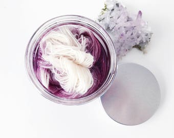 Dye It Yourself Kit . DIY kit . Yarn in a Jar . Yarn Dye Kit . Multiple yarn weights and colors