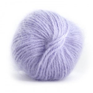 Belangor . 100% French Angora . Galler Yarns Lavender