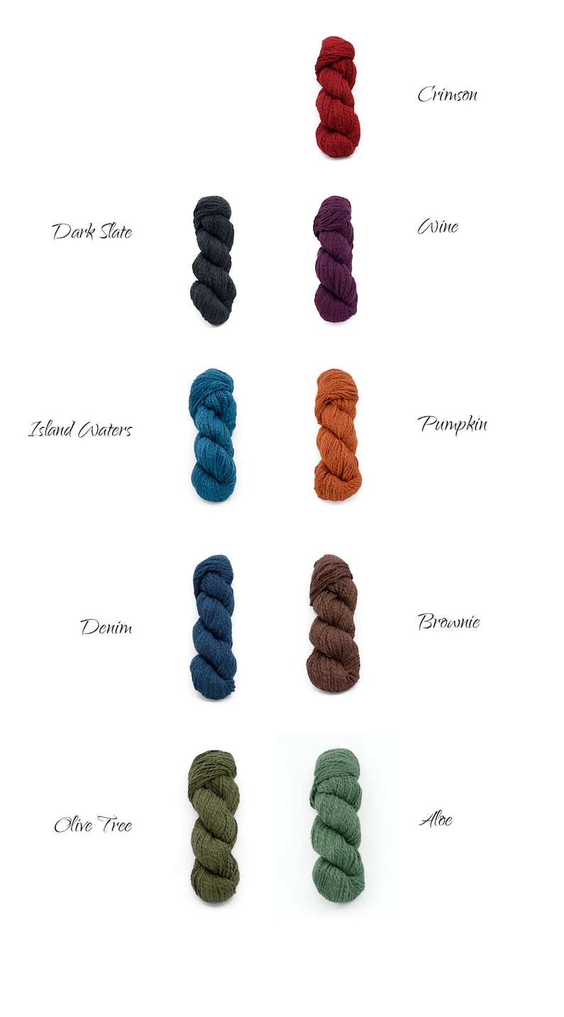 Galler Yarns Inca Cotton in a variety of colors . Galler Inca Eco . 100% Organic Peruvian Cotton . Worsted . 140 yards . 100 g image 10