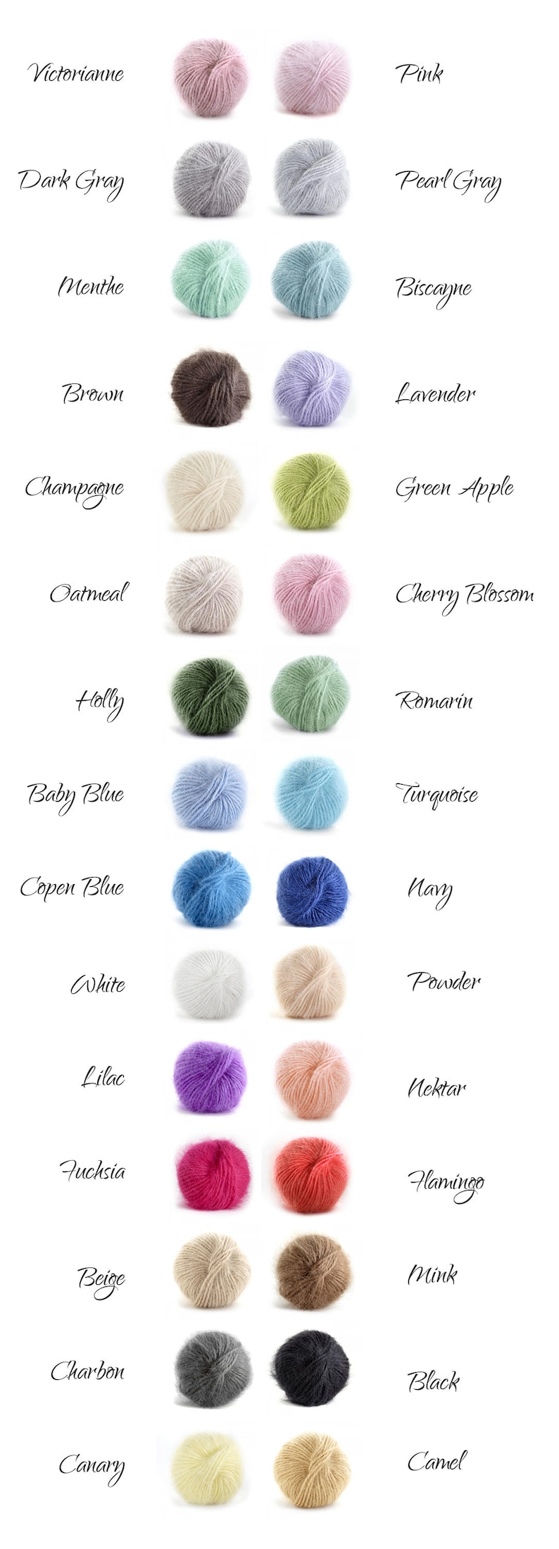 Belangor . 100% French Angora . Galler Yarns image 10