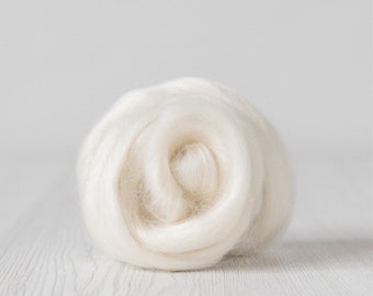 Mohair Top . Weaving Fiber . Felting Fiber . Weaving Supplies . Spinning Supplies . Natural Colors