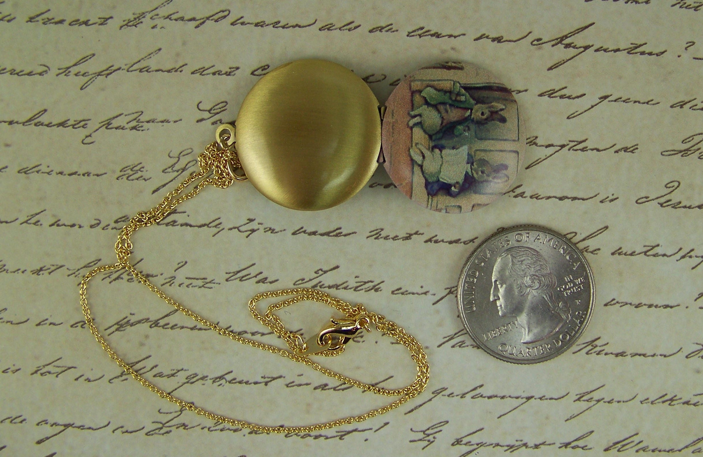 Peter rabbit locket Clearance